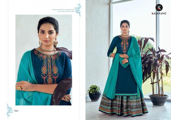 Kalarang Kashvi 2 Silk Designer Festive Wear Salwar Collection